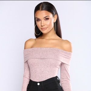 Fashion Nova Off Shoulder Top